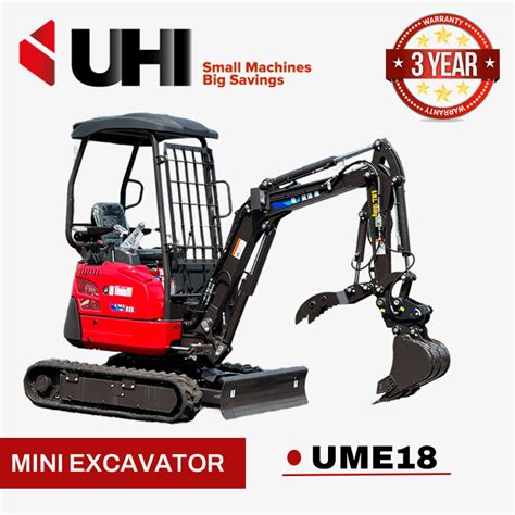 ume18 mini excavator|uhi ume18 for sale.